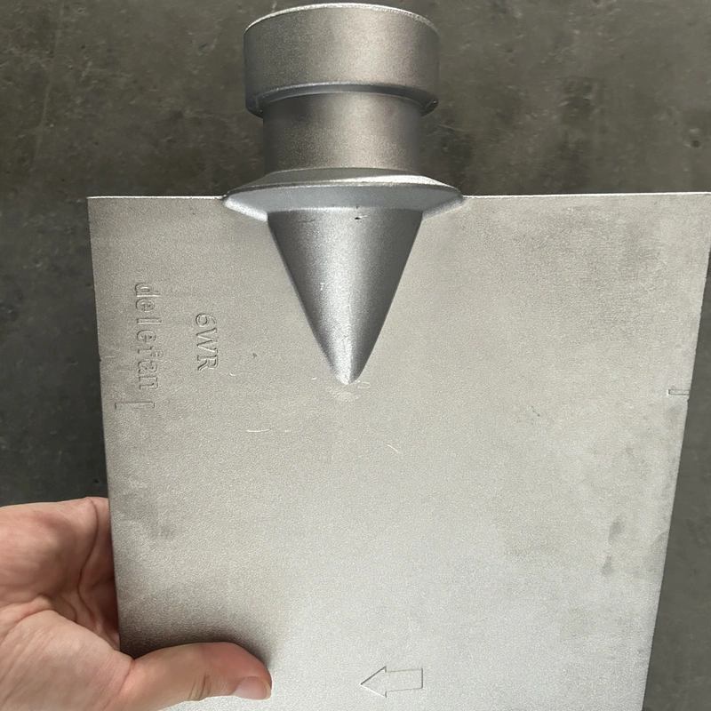 large size aluminum axial fan 6w