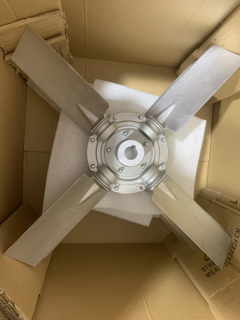 medium size aluminum axial fan p4z