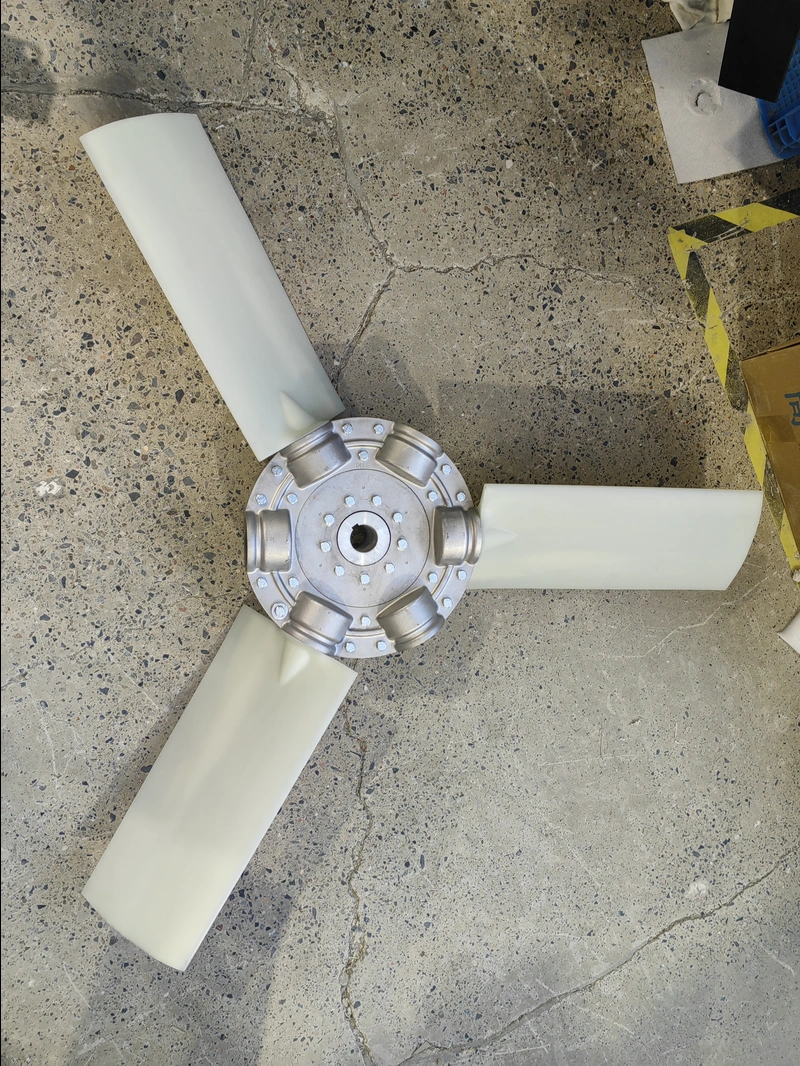 large size plastic axial fan 6w