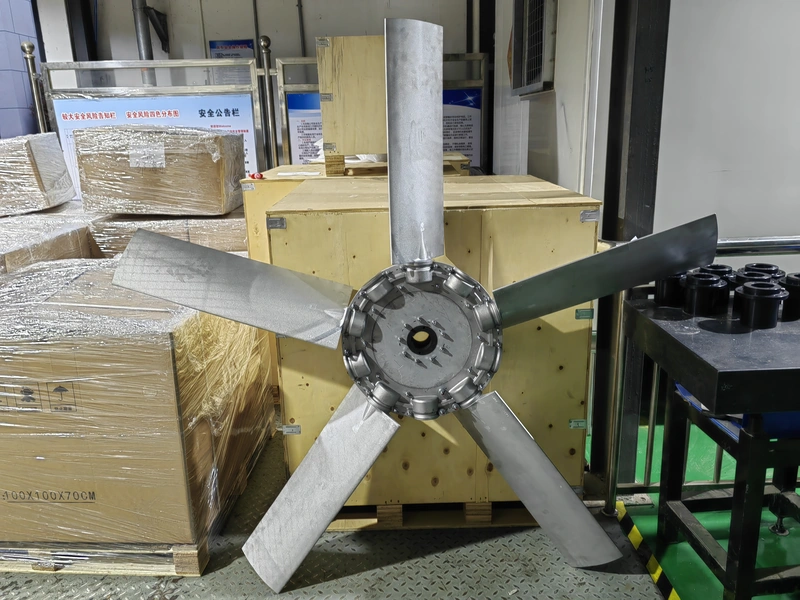 large size aluminum axial fan 9w