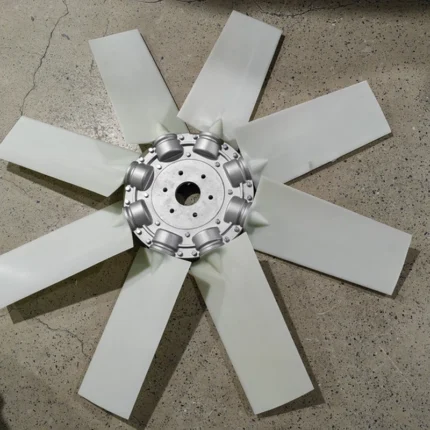 large size plastic axial fan 6w