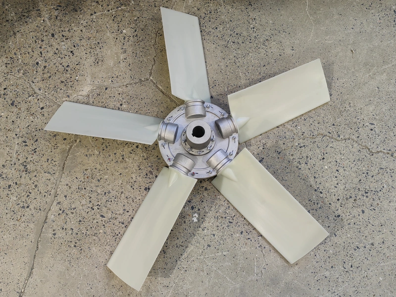 large size plastic axial fan 6w