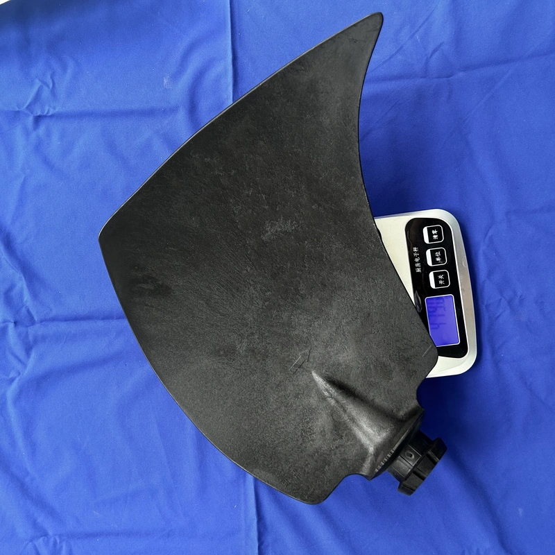 medium size plastic axial fan blade s4z