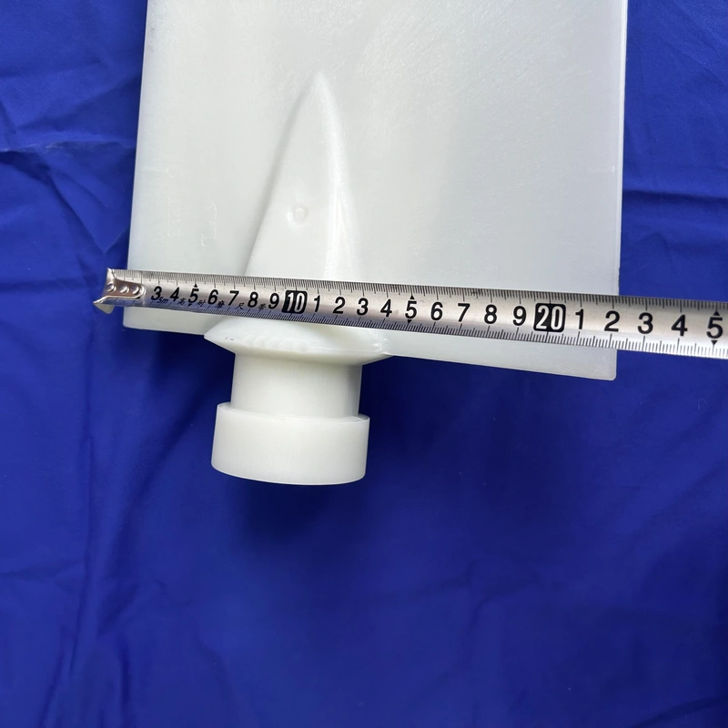 large size plastic axial fan blade 6w