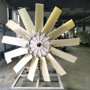 large size aluminum axial fan 9w
