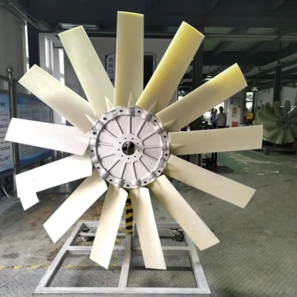 large size aluminum axial fan 9w