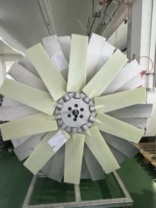 large size aluminum axial fan 9w