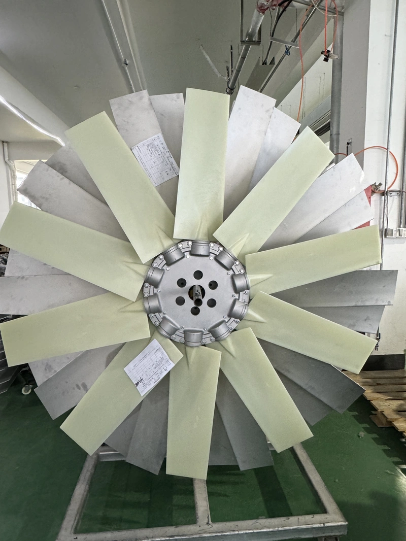 large size aluminum axial fan 9w