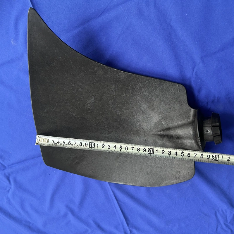medium size plastic axial fan blade s4z