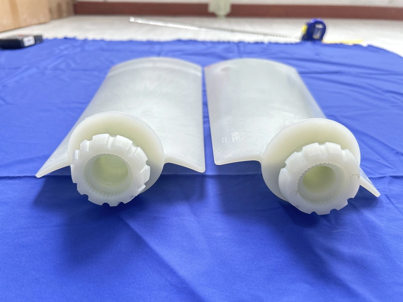 medium size plastic nylon axial fan blade k6z