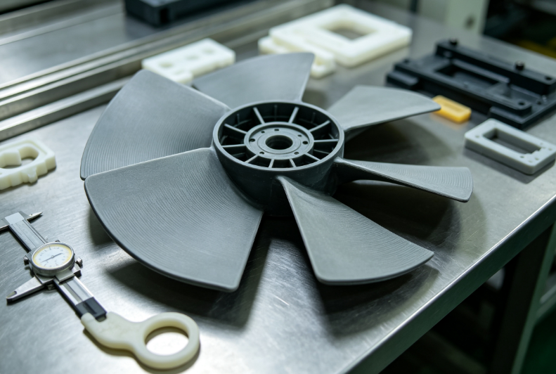 aluminum axial fan vs plastic axial fan-2