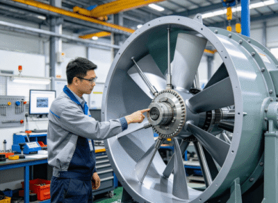 Adjustable Pitch Axial Fan: How Blade Angle Affects Performance