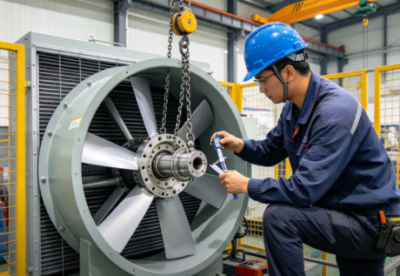 Axial Fan Blade Pitch: How Angle Affects Airflow, Pressure and Power | COLORFAN